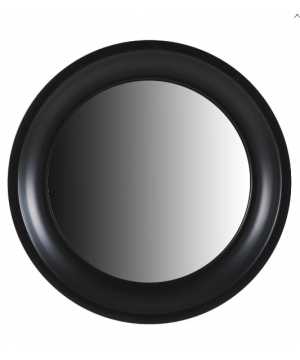 Miroir rond noir D71cm